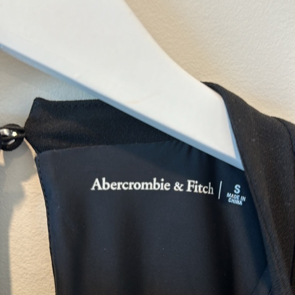 Abercrombie & Fitch Ruched Knit Mini Dress Crew Short Sleeve Tee Bodycon Small - Picture 8 of 16